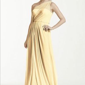 CANARY YELLOW DAVIDS BRIDAL DRESS 💛